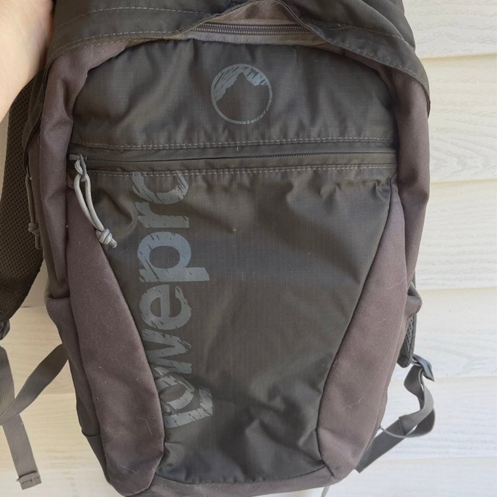 Camera Backpack Lowepro great for hiking